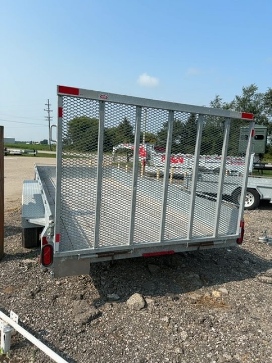 New 2026 BearCo Trailers 80X16 Utility GalvanizedTrailer