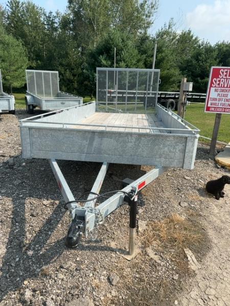 New 2026 BearCo Trailers 80X16 Utility GalvanizedTrailer