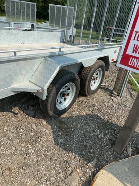New 2026 BearCo Trailers 80X16 Utility GalvanizedTrailer