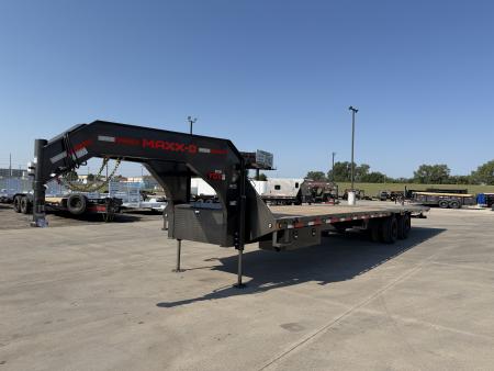 New 2027 MAXX-D 102 X 34 YDX Gooseneck Hydraulic Dovetail Trailer