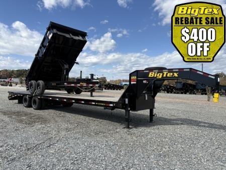 New 2026 Big Tex Trailers 28+5 22GN Gooseneck w/ Mega Ramps Flatbed Trailer