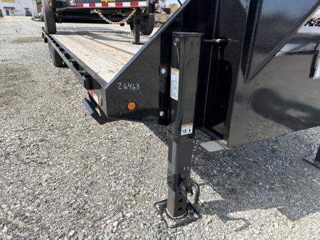 New 2026 Big Tex Trailers 28+5 22GN Gooseneck w/ Mega Ramps Flatbed Trailer