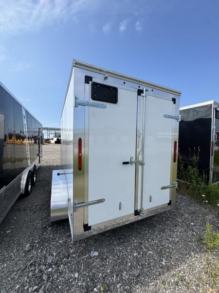 New 2026 6X12 Tandem Axle Contractor series trailer with v-nose