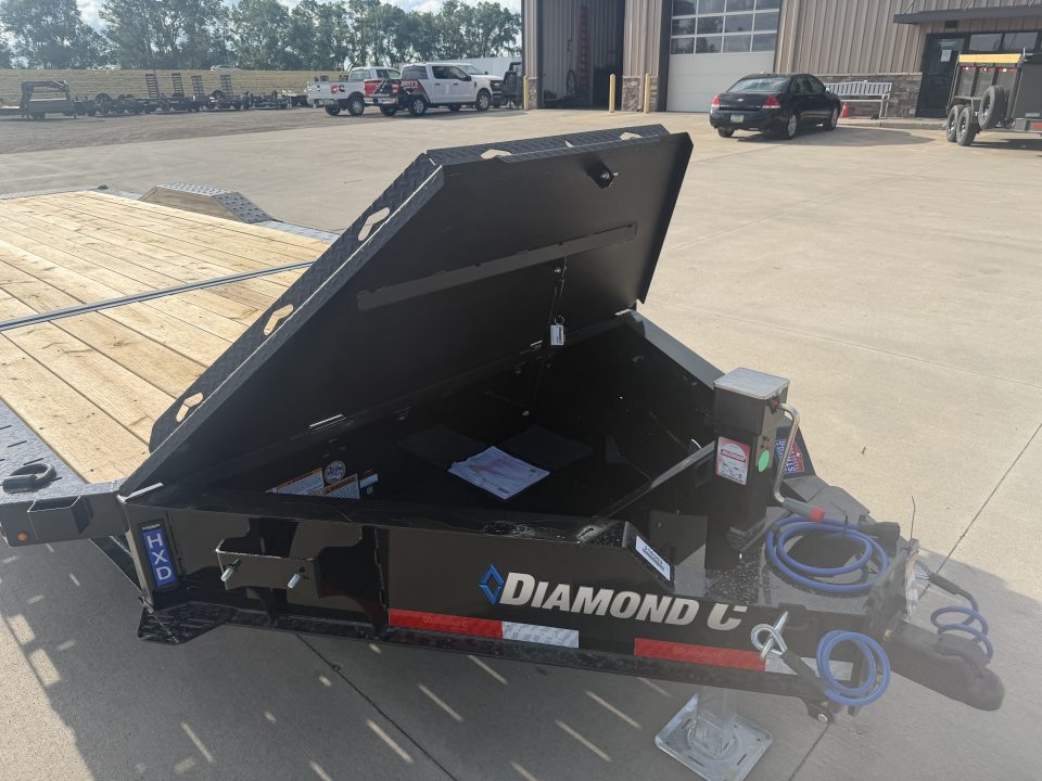 New 2027 Diamond C Trailers 102 X 24 HXD208 Equipment Trailer