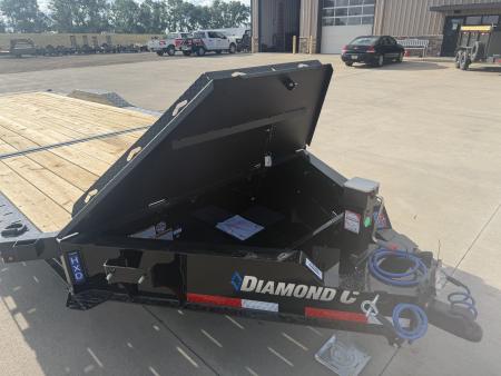 New 2027 Diamond C Trailers 102 X 24 HXD208 Equipment Trailer
