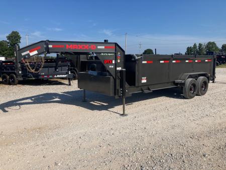 New 2027 MAXX-D 83X16 TANDEM 18K GN TELESCOPIC DUMP W/ 3' SIDES, HYDROJACK & SLIDE IN RAMPS Dump Trailer