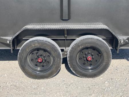 New 2027 MAXX-D 83X16 TANDEM 18K GN TELESCOPIC DUMP W/ 3' SIDES, HYDROJACK & SLIDE IN RAMPS Dump Trailer