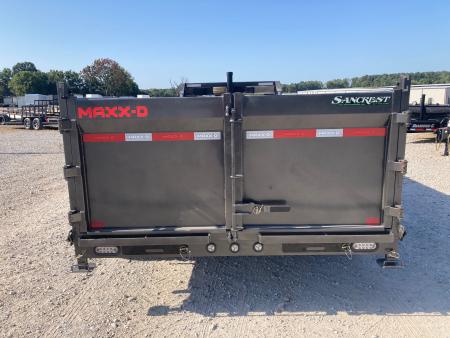 New 2027 MAXX-D 83X16 TANDEM 18K GN TELESCOPIC DUMP W/ 3' SIDES, HYDROJACK & SLIDE IN RAMPS Dump Trailer