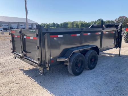 New 2027 MAXX-D 83X16 TANDEM 18K GN TELESCOPIC DUMP W/ 3' SIDES, HYDROJACK & SLIDE IN RAMPS Dump Trailer