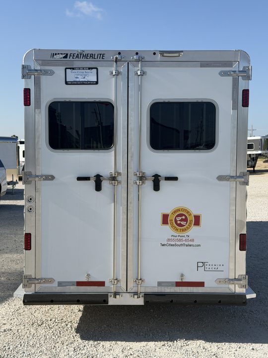 New 2026 Featherlite 4 Horse Gooseneck Premier Tack Horse Trailer
