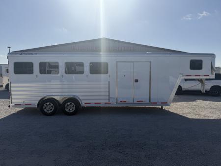 New 2026 Featherlite 4 Horse Gooseneck Premier Tack Horse Trailer