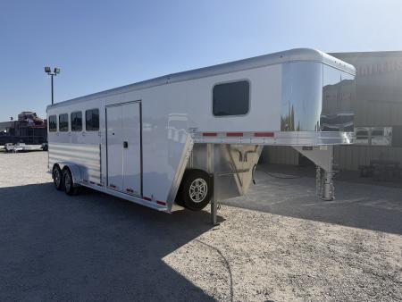 New 2026 Featherlite 4 Horse Gooseneck Premier Tack Horse Trailer