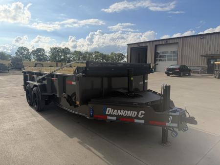 New 2027 Diamond C 81 X 16 LPT208 Dump Trailer