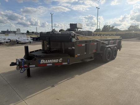 New 2027 Diamond C 81 X 16 LPT208 Dump Trailer
