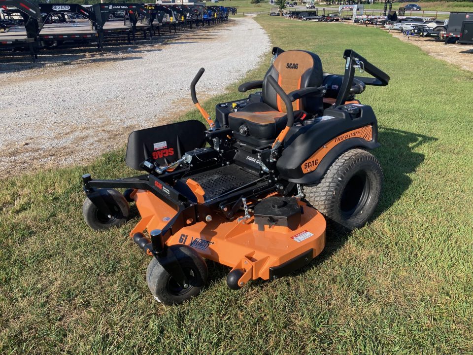New 2026 Scag Power Equipment TIGER CAT II W/ 61" VELOCITY PLUS DECK & 32HP KOHLER Lawn Mowers