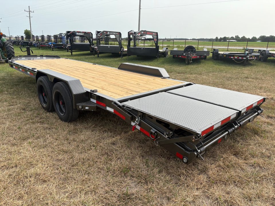 New 2027 MAXX-D 83x24 Tandem 17.5K Equipment Trailer W/ Mini-Max Ramps