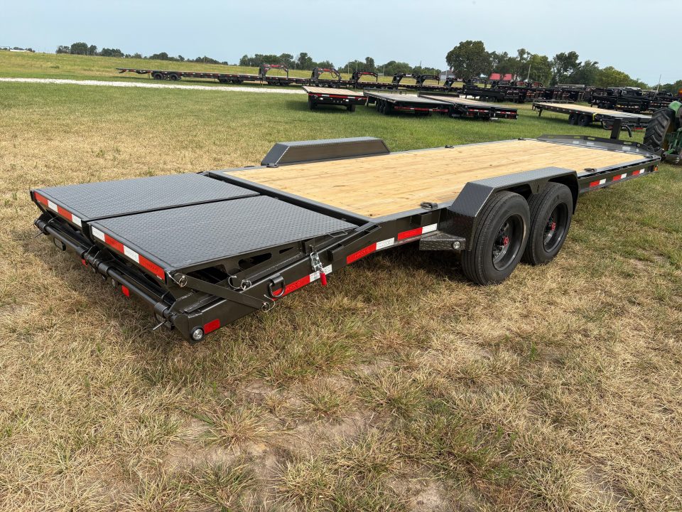New 2027 MAXX-D 83x24 Tandem 17.5K Equipment Trailer W/ Mini-Max Ramps