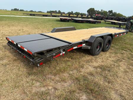 New 2027 MAXX-D 83x24 Tandem 17.5K Equipment Trailer W/ Mini-Max Ramps