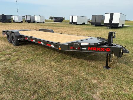 New 2027 MAXX-D 83x24 Tandem 17.5K Equipment Trailer W/ Mini-Max Ramps