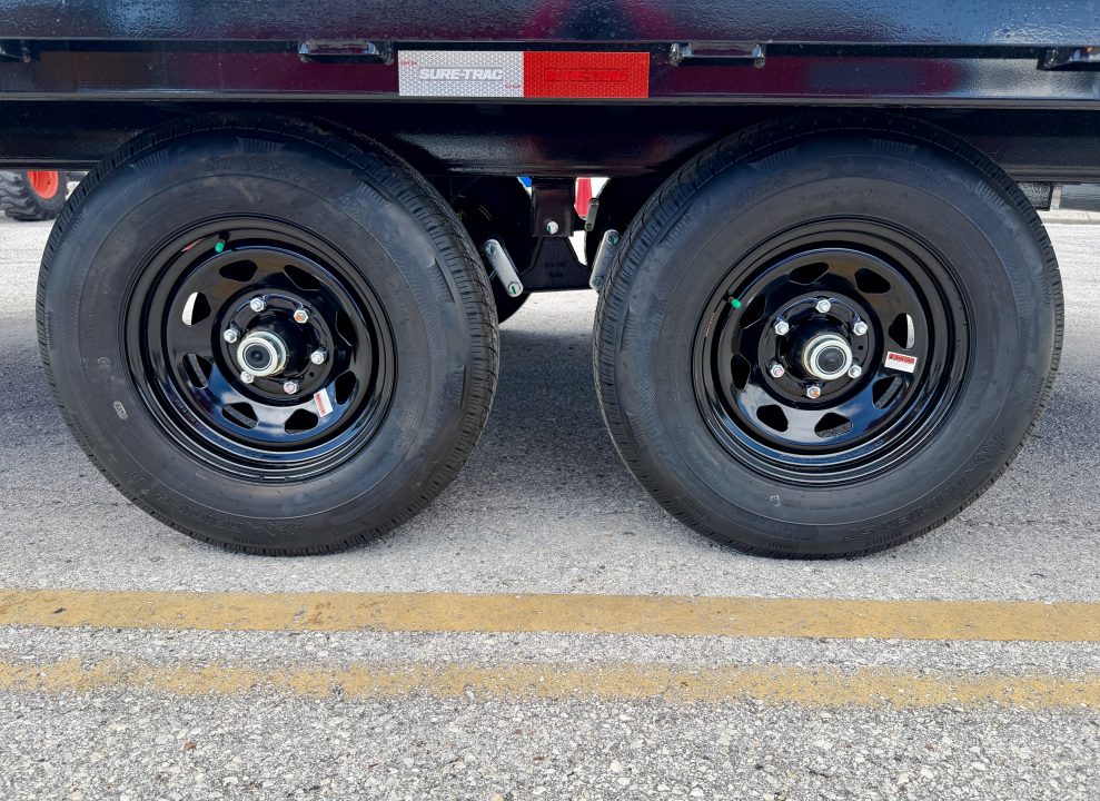 New 2026 Sure-Trac 8.5x16 10k Low Profile Deckover Flatbed Trailer
