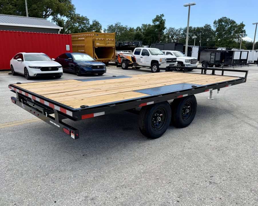 New 2026 Sure-Trac 8.5x16 10k Low Profile Deckover Flatbed Trailer