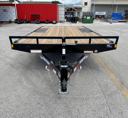 New 2026 Sure-Trac 8.5x16 10k Low Profile Deckover Flatbed Trailer