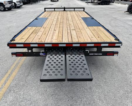 New 2026 Sure-Trac 8.5x16 10k Low Profile Deckover Flatbed Trailer
