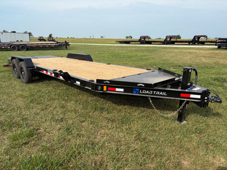 New 2027 Load Trail 83x22 Tandem 14K Equipment Trailer W/ Mini-Max Ramps