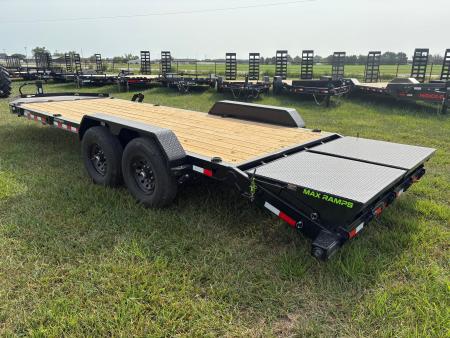 New 2027 Load Trail 83x22 Tandem 14K Equipment Trailer W/ Mini-Max Ramps