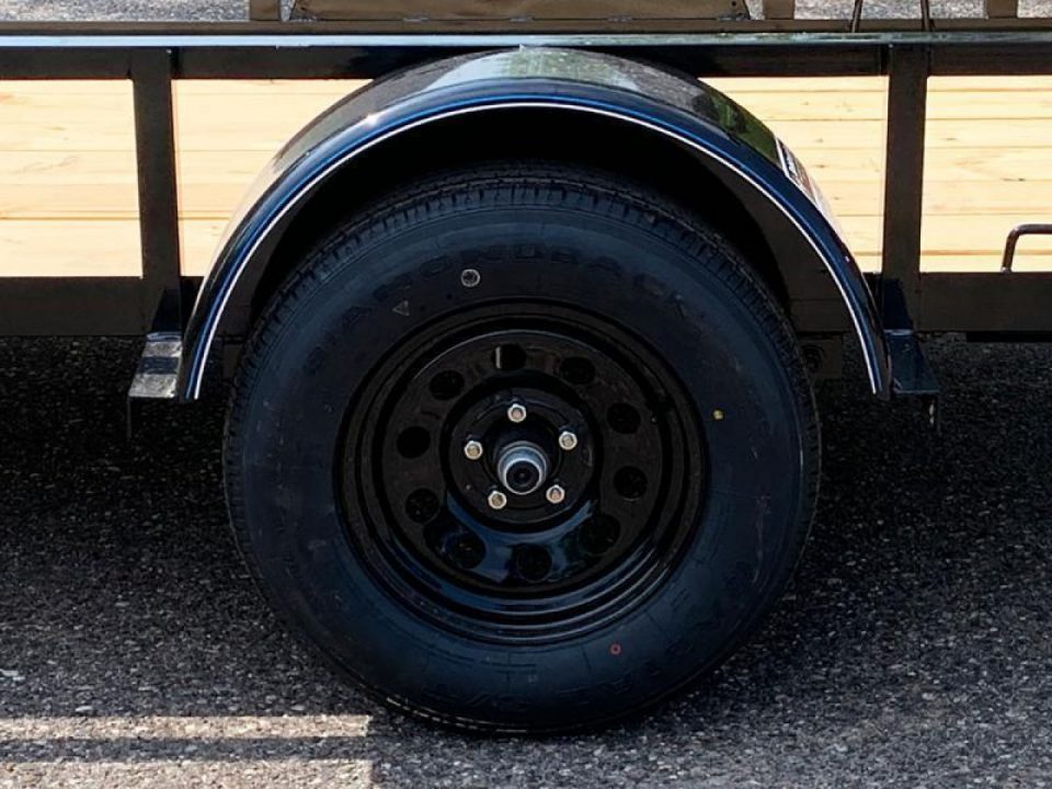 New Top Hat 60" x 10' Steel Utility Trailer w/ Ramp
