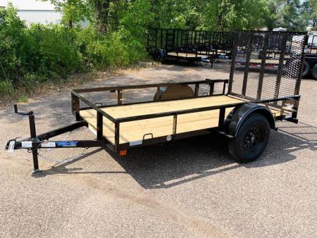 New Top Hat 60" x 10' Steel Utility Trailer w/ Ramp