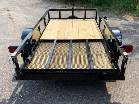 New Top Hat 60" x 10' Steel Utility Trailer w/ Ramp