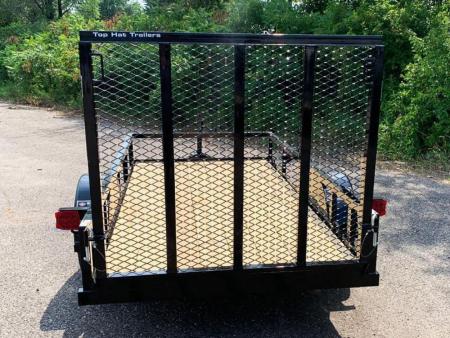 New Top Hat 60" x 10' Steel Utility Trailer w/ Ramp