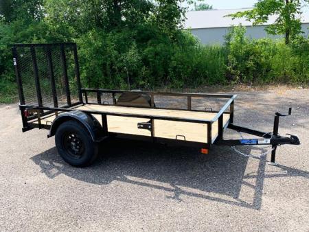 New Top Hat 60" x 10' Steel Utility Trailer w/ Ramp