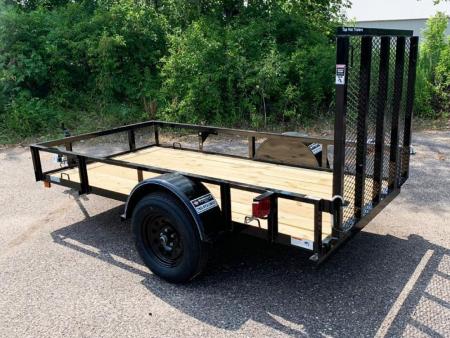 New Top Hat 60" x 10' Steel Utility Trailer w/ Ramp
