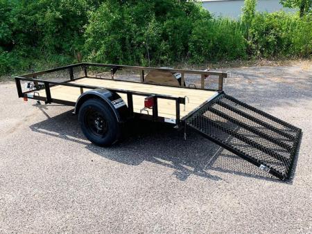 New Top Hat 60" x 10' Steel Utility Trailer w/ Ramp