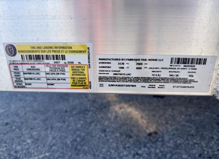 New 2026 Sure-Trac 7x16 7K Aluminum Tube Top ATV Trailer