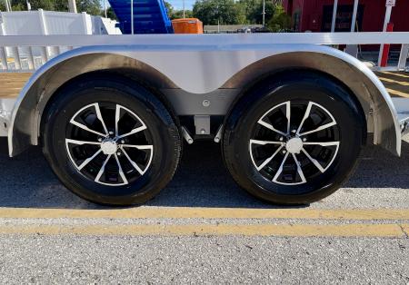 New 2026 Sure-Trac 7x16 7K Aluminum Tube Top ATV Trailer