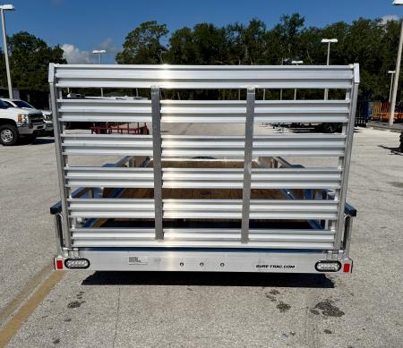 New 2026 Sure-Trac 7x16 7K Aluminum Tube Top ATV Trailer