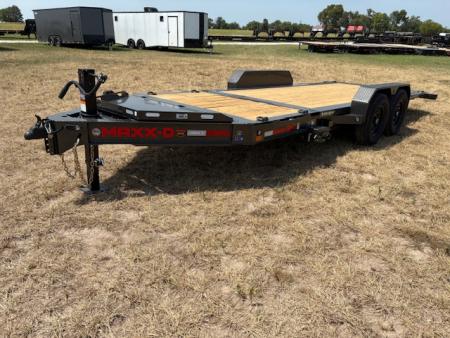 New 2027 MAXX-D 83x20 Tandem 14K Tilt Trailer W/ 4' Stationary Deck