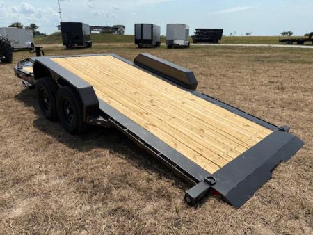 New 2027 MAXX-D 83x20 Tandem 14K Tilt Trailer W/ 4' Stationary Deck