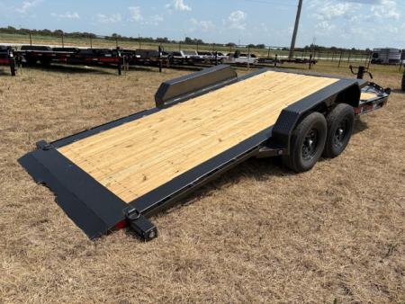 New 2027 MAXX-D 83x20 Tandem 14K Tilt Trailer W/ 4' Stationary Deck