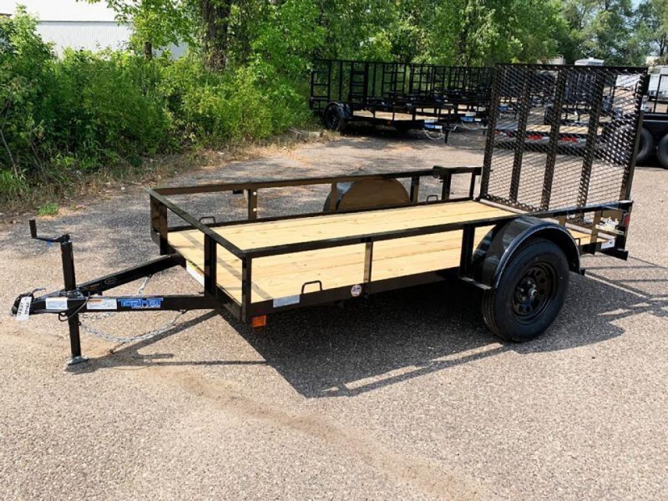 New Top Hat 60" x 10' Steel Utility Trailer w/ Ramp