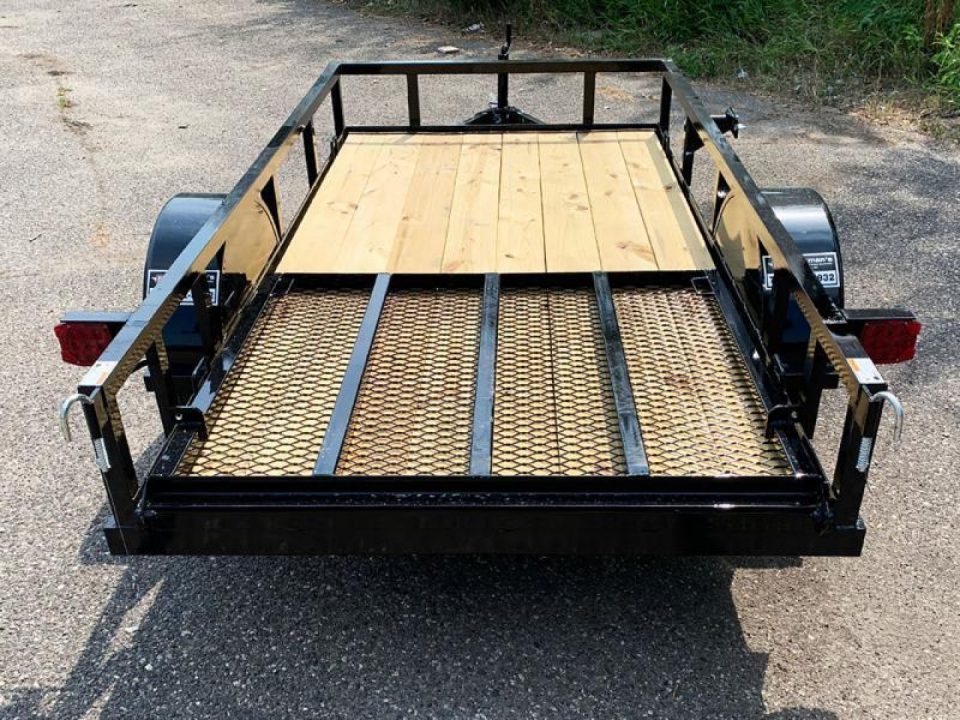New Top Hat 60" x 10' Steel Utility Trailer w/ Ramp