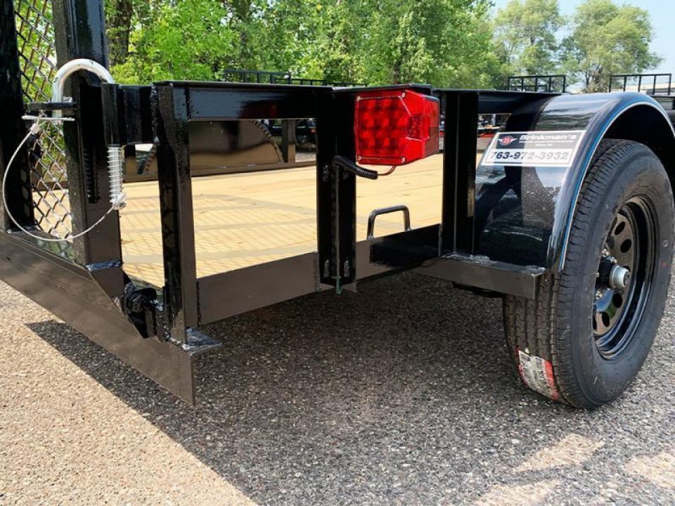 New Top Hat 60" x 10' Steel Utility Trailer w/ Ramp
