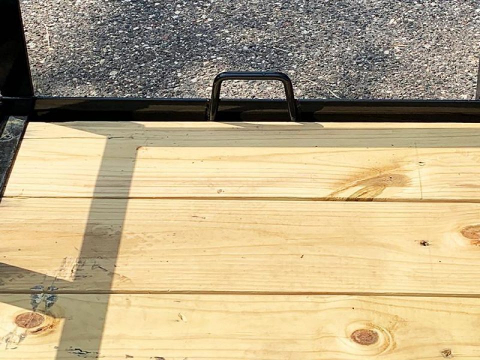 New Top Hat 60" x 10' Steel Utility Trailer w/ Ramp