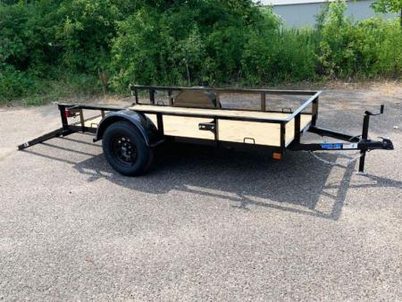 New Top Hat 60" x 10' Steel Utility Trailer w/ Ramp