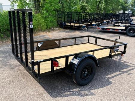 New Top Hat 60" x 10' Steel Utility Trailer w/ Ramp