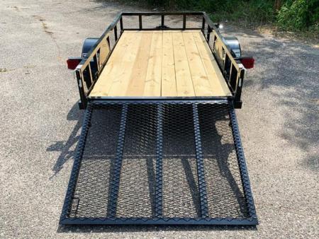 New Top Hat 60" x 10' Steel Utility Trailer w/ Ramp