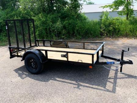 New Top Hat 60" x 10' Steel Utility Trailer w/ Ramp
